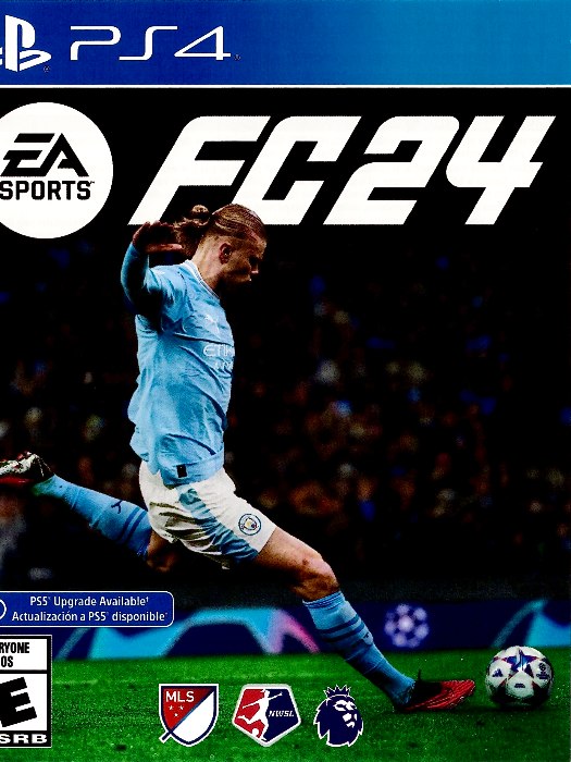 Fc 24 PS4 boş oyun kutusu ve kapak baskısı