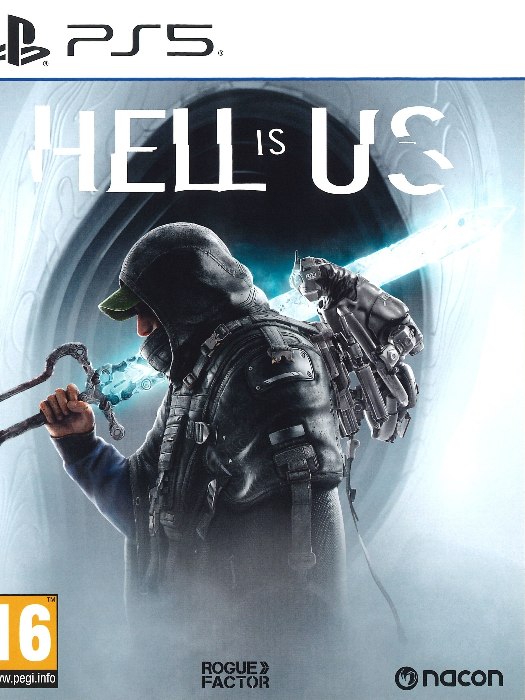 Hell is us ps5 boş oyun kutusu ve kapak baskısı