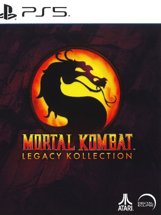 Mortal kombat legacy kollection ps5 boş oyun kutusu ve kapak baskısı