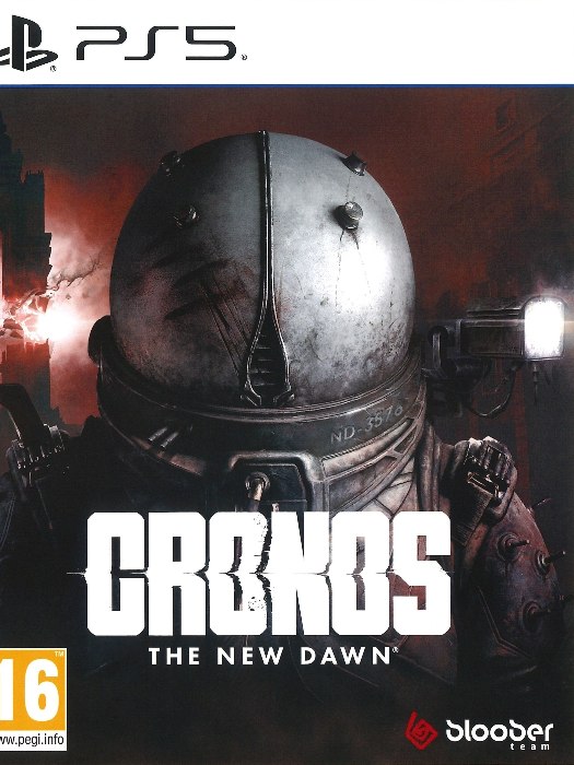 Cronos the new dawn ps5 boş oyun kutusu ve kapak baskısı