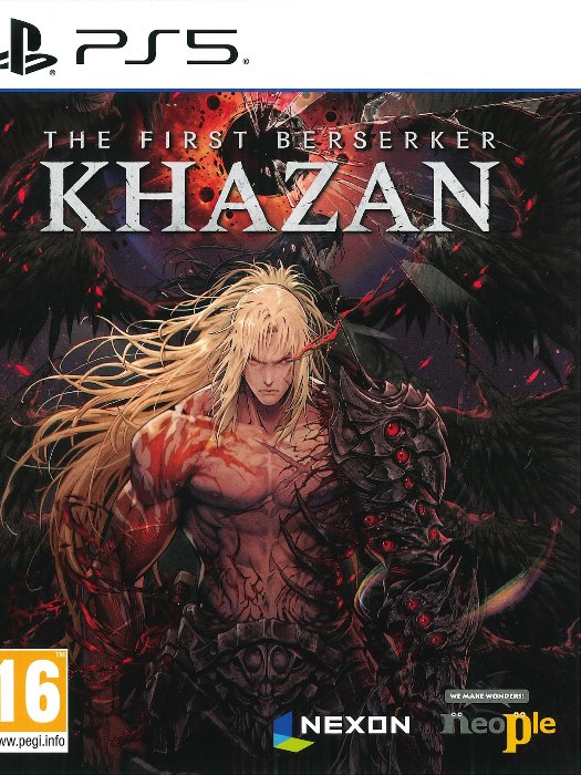 The first berserker khazan ps5 boş oyun kutusu ve kapak baskısı