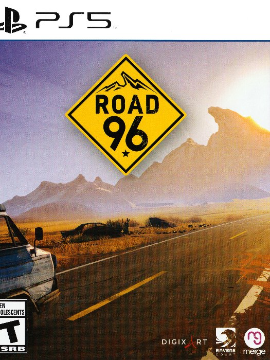 Road 96 ps5 boş oyun kutusu ve kapak baskısı
