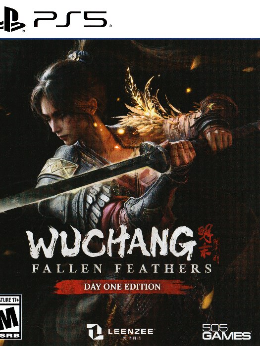 Wuchang fallen feathers ps5 boş oyun kutusu ve kapak baskısı