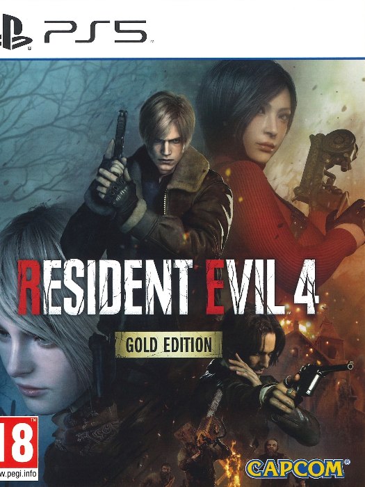 Resident evil 4 gold edition ps5 boş oyun kutusu ve kapak baskısı