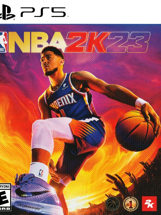 Nba2k23 ps5 boş oyun kutusu ve kapak baskısı