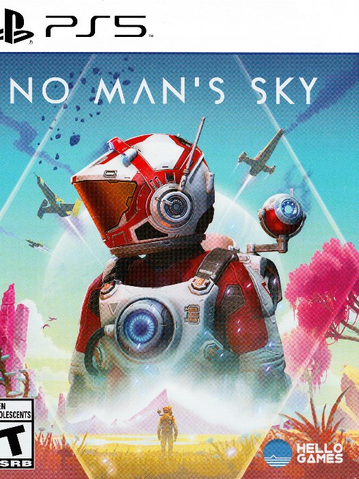 No mans sky ps5 boş oyun kutusu ve kapak baskısı