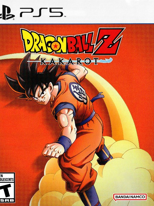 Dragon ball z kakarot ps5 boş oyun kutusu ve kapak baskısı