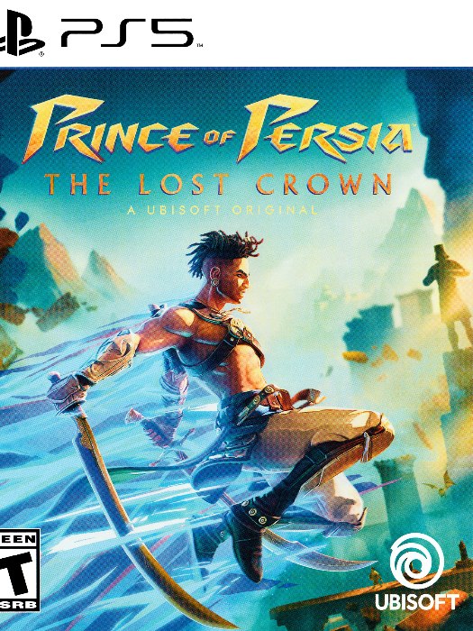 Prince of persia the lost crown ps5 boş oyun kutusu ve kapak baskısı