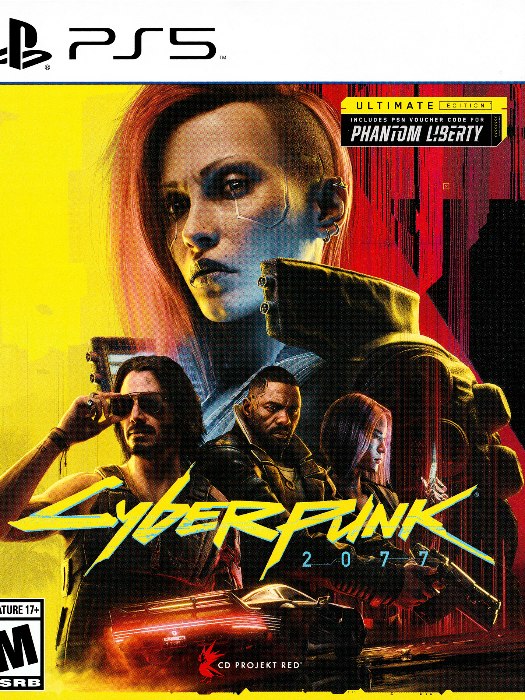 Cyberpunk 2077 ultimate edition ps5 boş oyun kutusu ve kapak baskısı