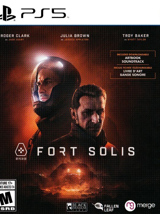 Fort solis ps5 boş oyun kutusu ve kapak baskısı