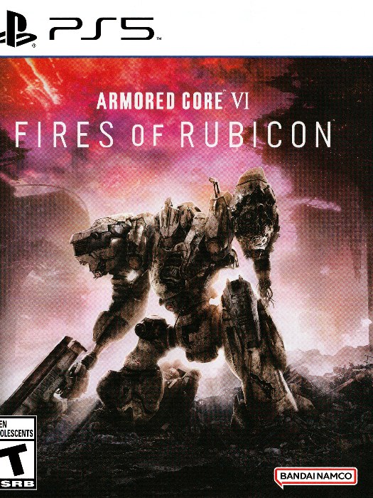 Armored core VI fires of rubicon ps5 boş oyun kutusu ve kapak baskısı