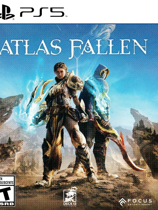 Atlas fallen ps5 boş oyun kutusu ve kapak baskısı