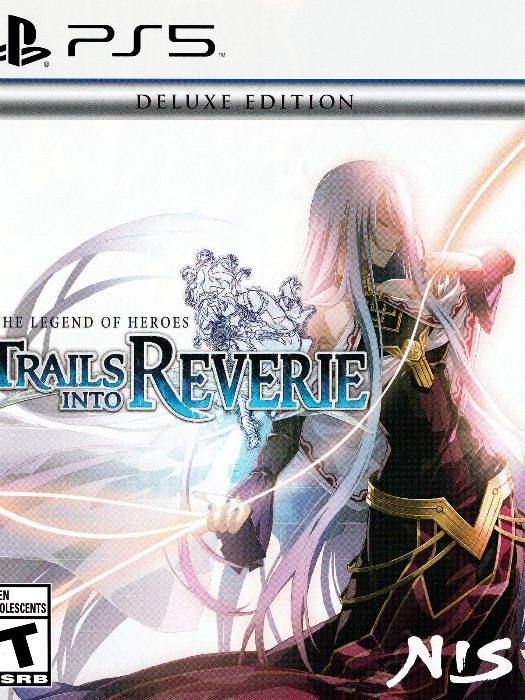 Trails into reverie ps5 boş oyun kutusu ve kapak baskısı