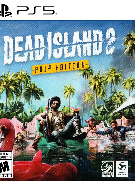 Dead island 2 pulp edition ps5 boş oyun kutusu ve kapak baskısı