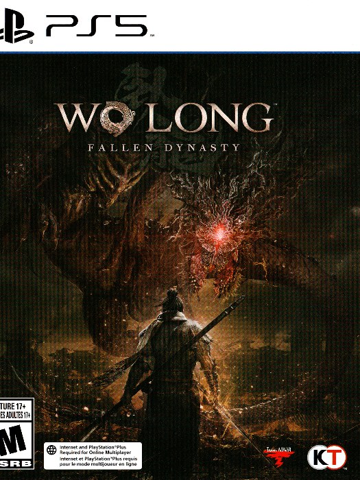 Wo long fallen dynasty ps5 boş oyun kutusu ve kapak baskısı