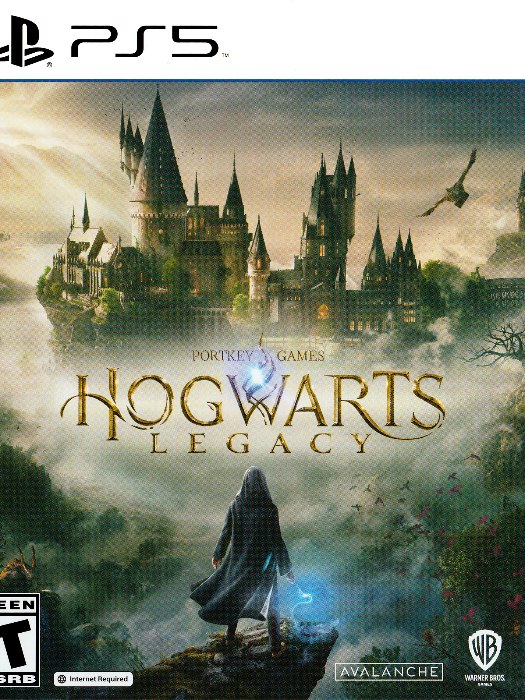 Hogwarts legacy ps5 boş oyun kutusu ve kapak baskısı