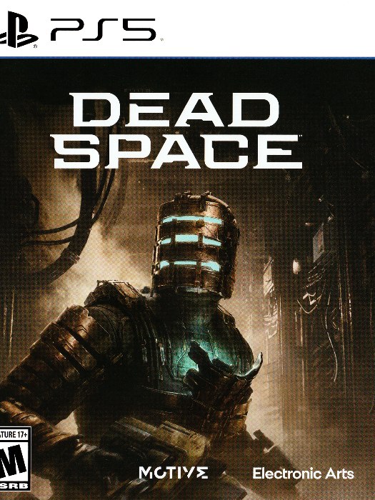 Dead space ps5 boş oyun kutusu ve kapak baskısı