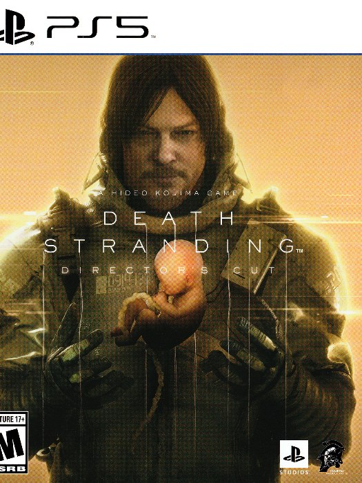 Death stranding directors cut ps5 boş oyun kutusu ve kapak baskısı