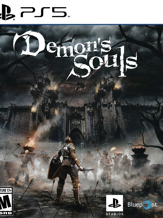 Demons souls ps5 boş oyun kutusu ve kapak baskısı