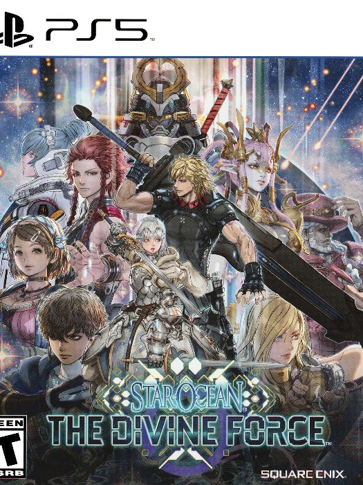 Star ocean the divine force ps5 boş oyun kutusu ve kapak baskısı