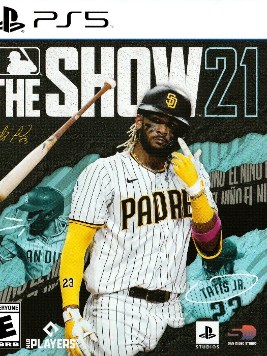 The show 21 ps5 boş oyun kutusu ve kapak baskısı