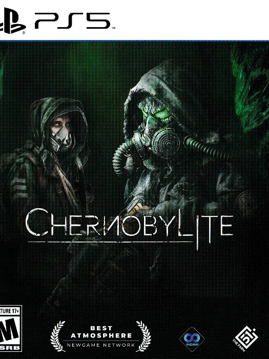 Chernobylite ps5 boş oyun kutusu ve kapak baskısı