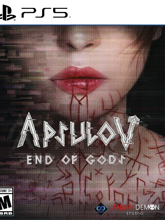 Apsulov end of gods ps5 boş oyun kutusu ve kapak baskısı
