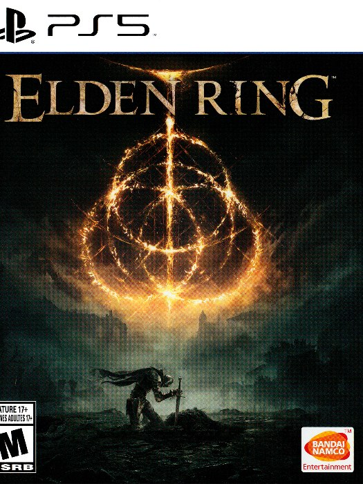 Elden ring ps5 boş oyun kutusu ve kapak baskısı