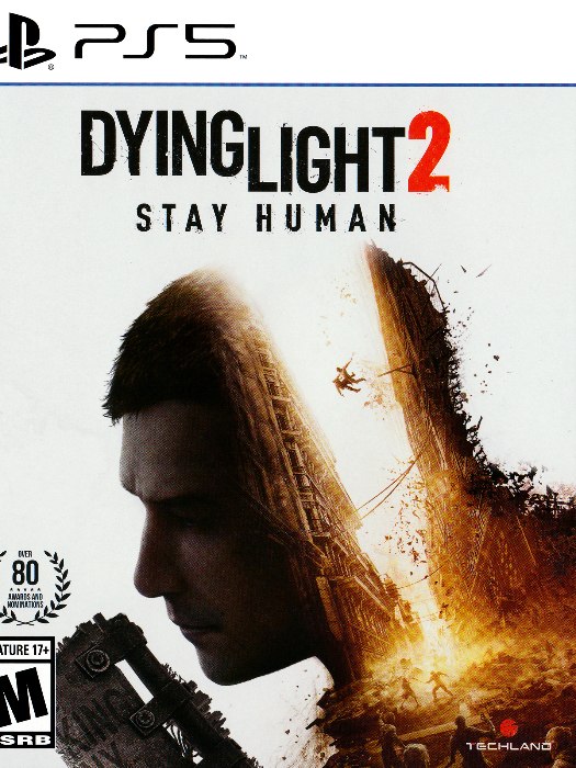 Dying light 2 stay human ps5 boş oyun kutusu ve kapak baskısı