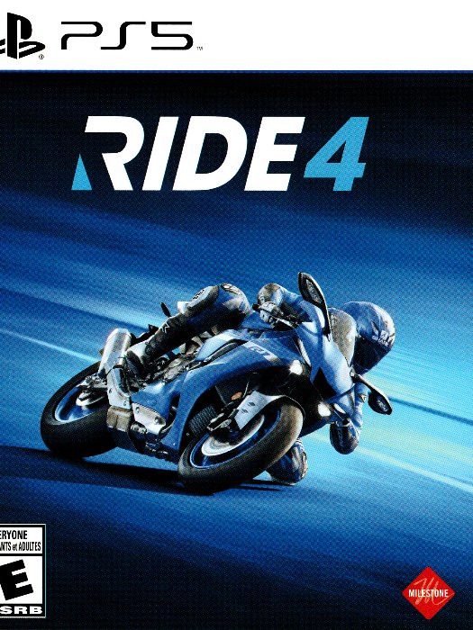 Ride 4 ps5 boş oyun kutusu ve kapak baskısı