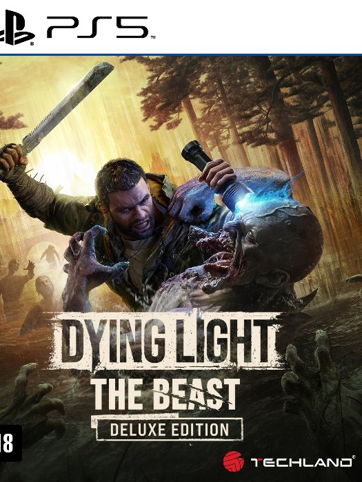 Dying Light The Beast Deluxe PS5 boş oyun kutusu ve kapak baskısı